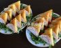 سمبوسه سیب زمینی / سمبوسه بدون گوشت / سمبوسه با سویا / سمبوسه سیب زمینی با تره