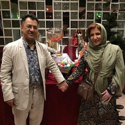 جمال الدین طبسی نژاد,جمال الدین طبسی نژاد و همسرش