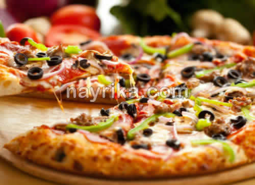 پیتزا بدون گوشت / طرز تهیه پیتزا بدون گوشت / مواد لازم برای پیتزا بدون گوشت پیتزا بدون گوشت / طرز تهیه پیتزا بدون گوشت / مواد لازم برای پیتزا بدون گوشت