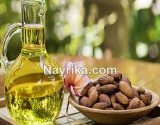 روغن بادام تلخ : مضرات و خواص روغن بادام تلخ برای پوست، مو، ابرو و دور چشم