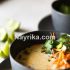 طرز تهیه سوپ شیر مجلسی و رستورانی با قارچ و جو پرک + تمام فوت‌وفن‌ها