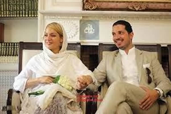 عکس عروسی مهناز افشار و یاسین رامین