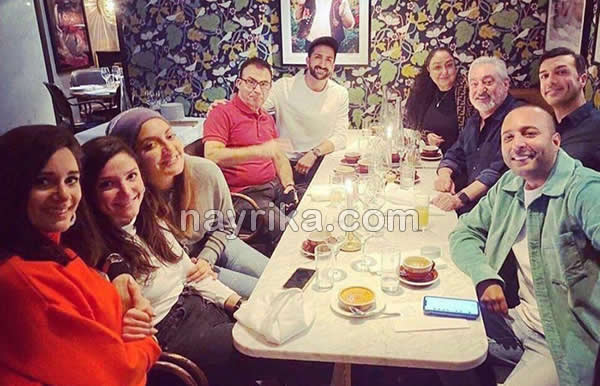 عکس مهنار افشار با ابی و آرش عکس مهنار افشار با ابی و آرش