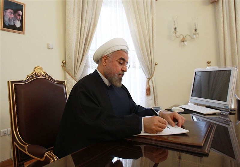 روحانی انتخاب قالیباف به ریاست مجلس را تبریک گفت روحانی انتخاب قالیباف به ریاست مجلس را تبریک گفت
