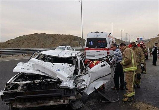 ۶ مصدوم در تصادف پراید در جاده مخصوص