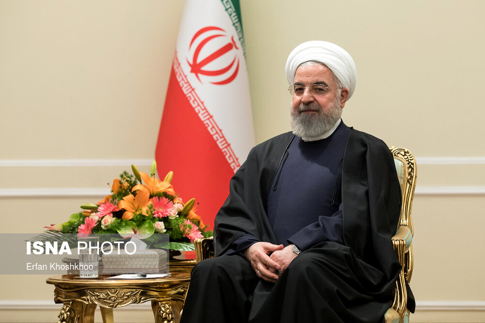 روحانی: توسعه روابط صمیمانه ایران و جمهوری دمکراتیک خلق کره به نفع دو ملت و منطقه خواهد بود روحانی: توسعه روابط صمیمانه ایران و جمهوری دمکراتیک خلق کره به نفع دو ملت و منطقه خواهد بود