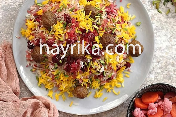 آلبالو پلو: طرز تهیه انواع آلبالوپلو با گوشت قلقلی، چرخ کرده، و مرغ آلبالو پلو: طرز تهیه انواع آلبالوپلو با گوشت قلقلی، چرخ کرده، و مرغ