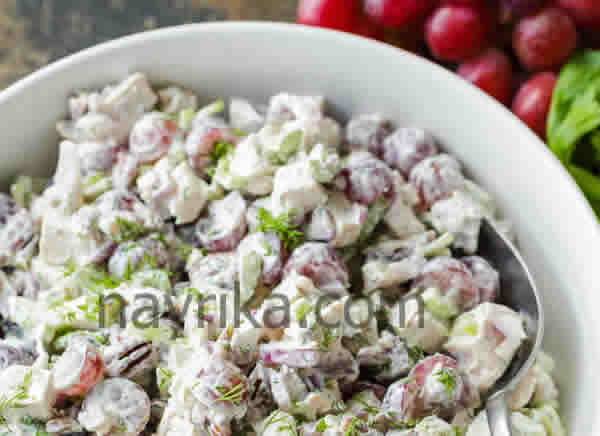 سالاد مرغ: طرز تهیه انواع سالاد مرغ ساده، مجلسی و رژیمی (با قارچ، شوید، گردو) سالاد مرغ: طرز تهیه انواع سالاد مرغ ساده، مجلسی و رژیمی (با قارچ، شوید، گردو)