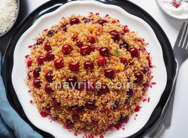طرز تهیه آلبالو پلو طرز تهیه آلبالو پلو
