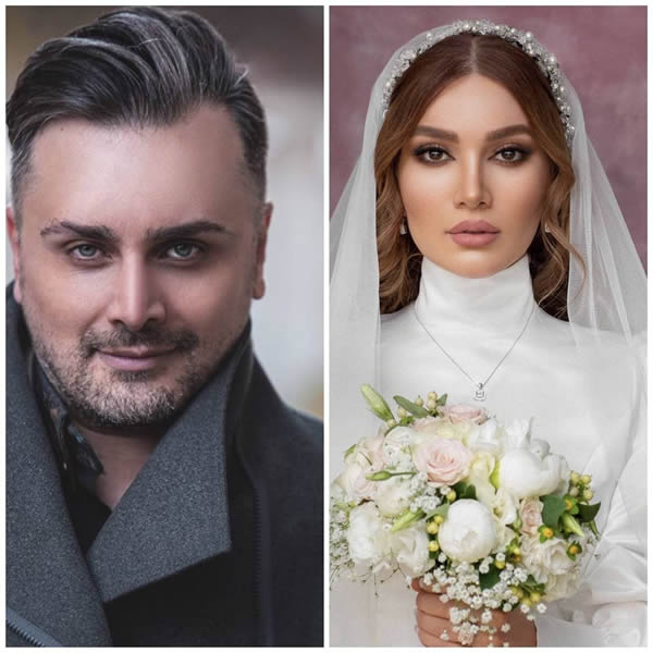 عکس عروسی متین ستوده