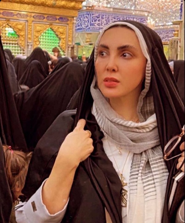 لیلا بلوکات در مراسم اربعین
