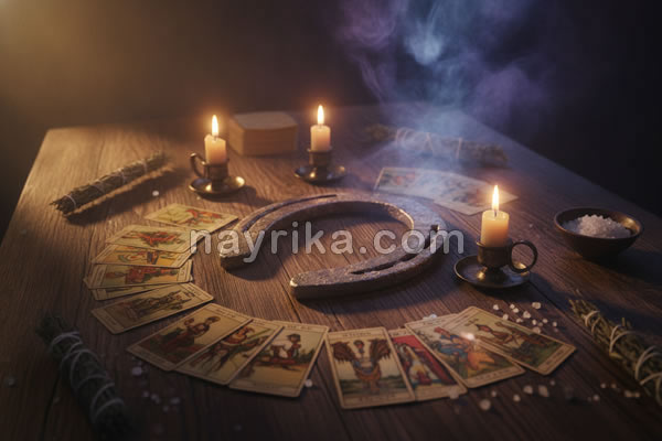 فال نعل اسب نایریکا با تاروت کبیر 🃏 فال هفت کارتی آنلاین و رایگان